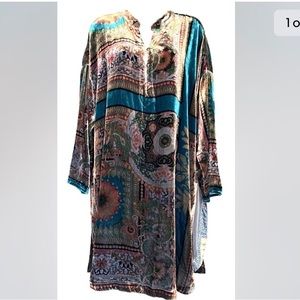 Johnny Was Velvet Tunic/Dress- S/M